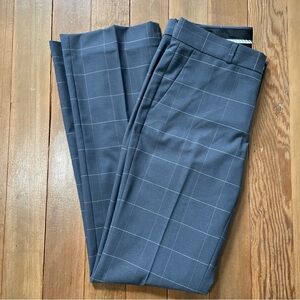 NWT banana republic Logan fit wool blend dress pants gray 2